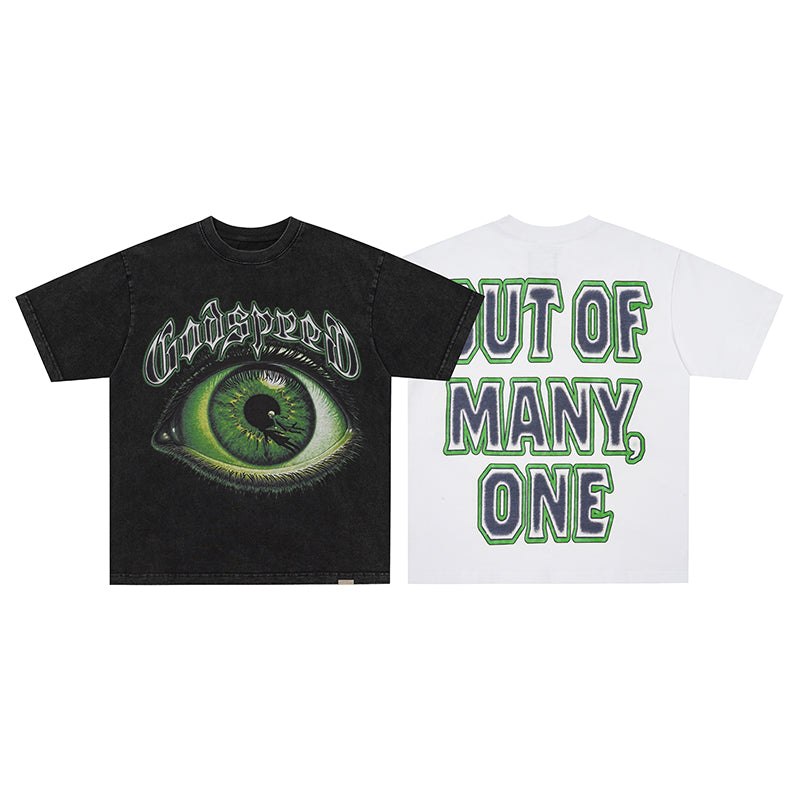 Godspeed Green‑Eye Graphic T‑Shirt
