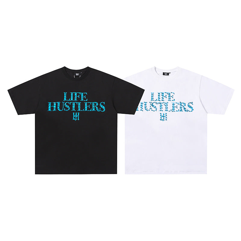 Life Hustlers H‑Logo Short Sleeve T‑Shirt