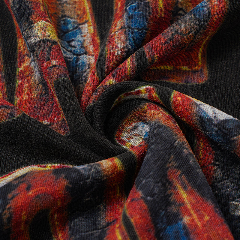 Godspeed Out Of Many One Flame Graphic T‑Shirt