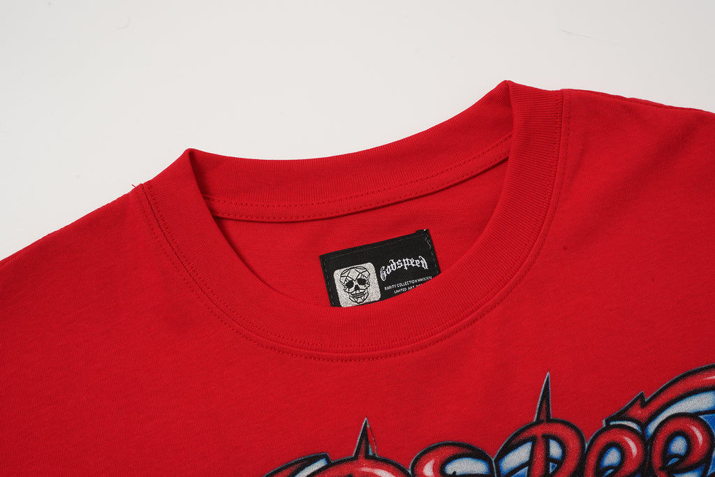 Godspeed Retro Figure Graphic Short‑Sleeve T‑Shirt