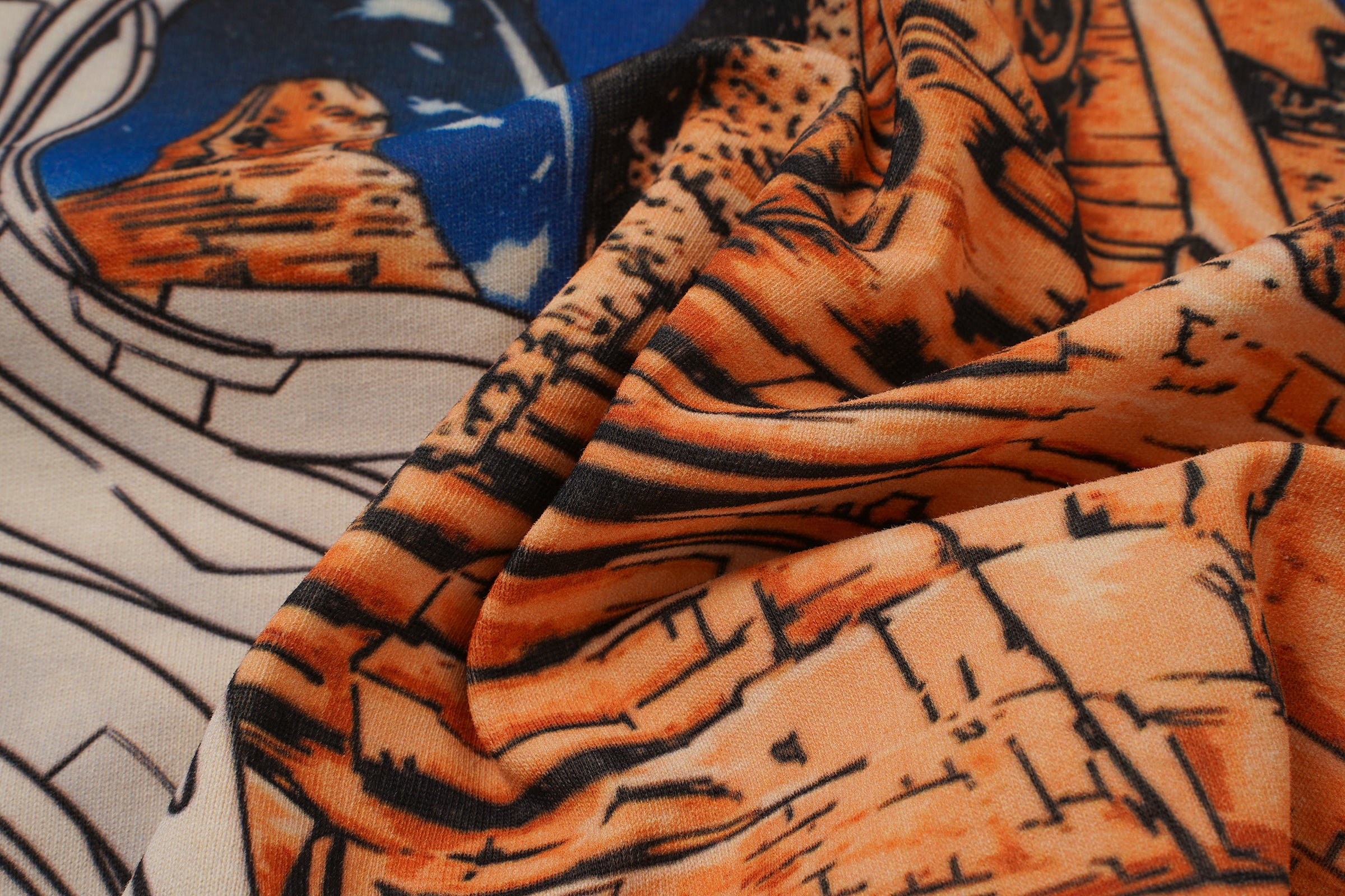 Godspeed Mountain Graphic Cream T‑Shirt