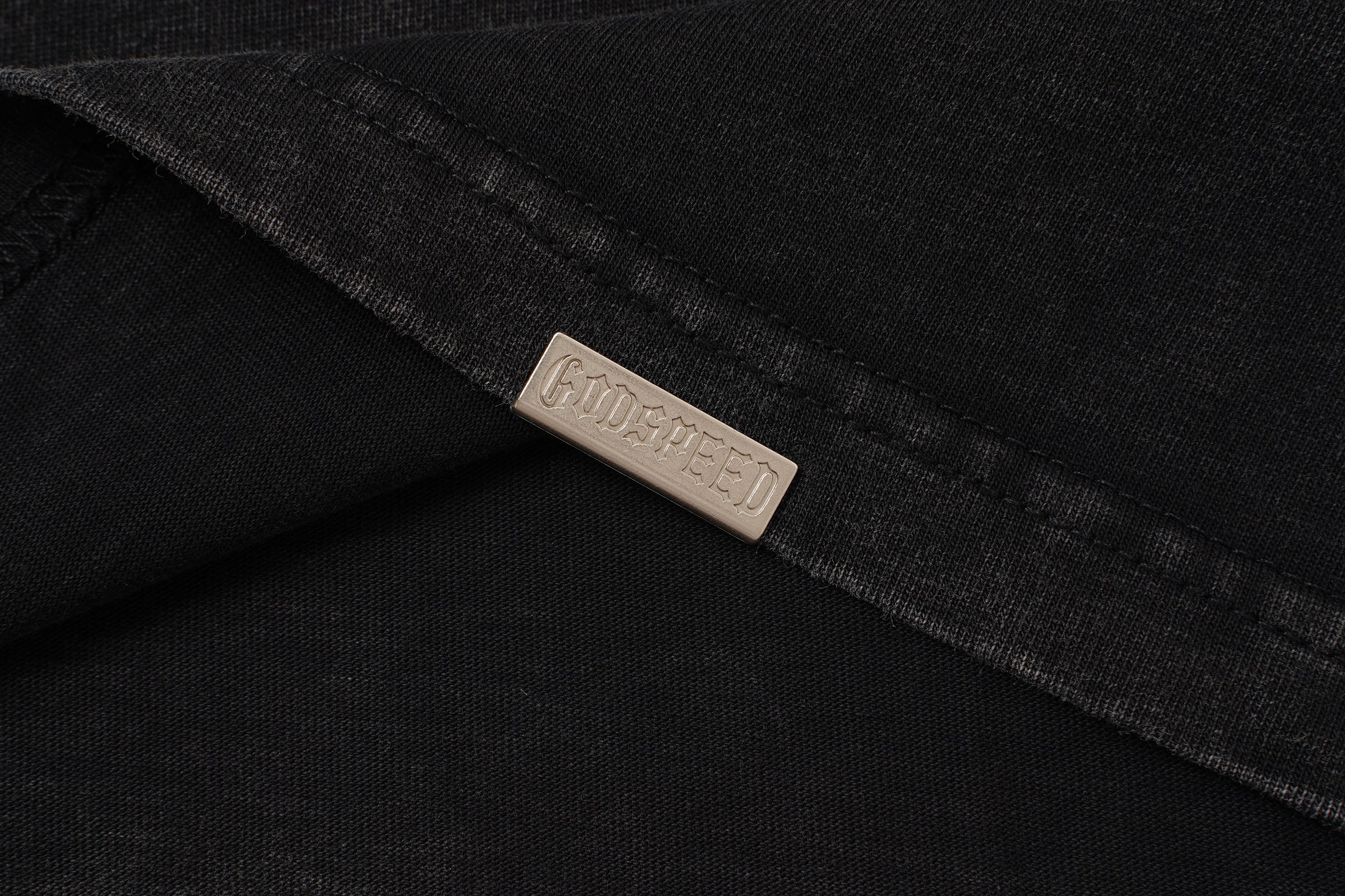 Godspeed Flame Graphic Black T‑Shirt