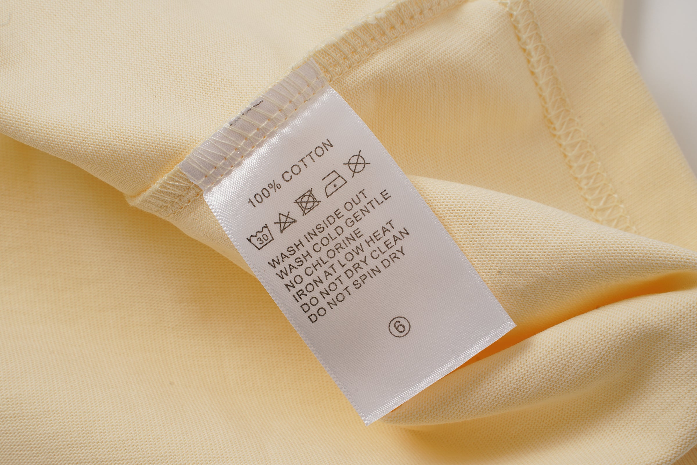 Godspeed Blue Skull Graphic Cream T‑Shirt