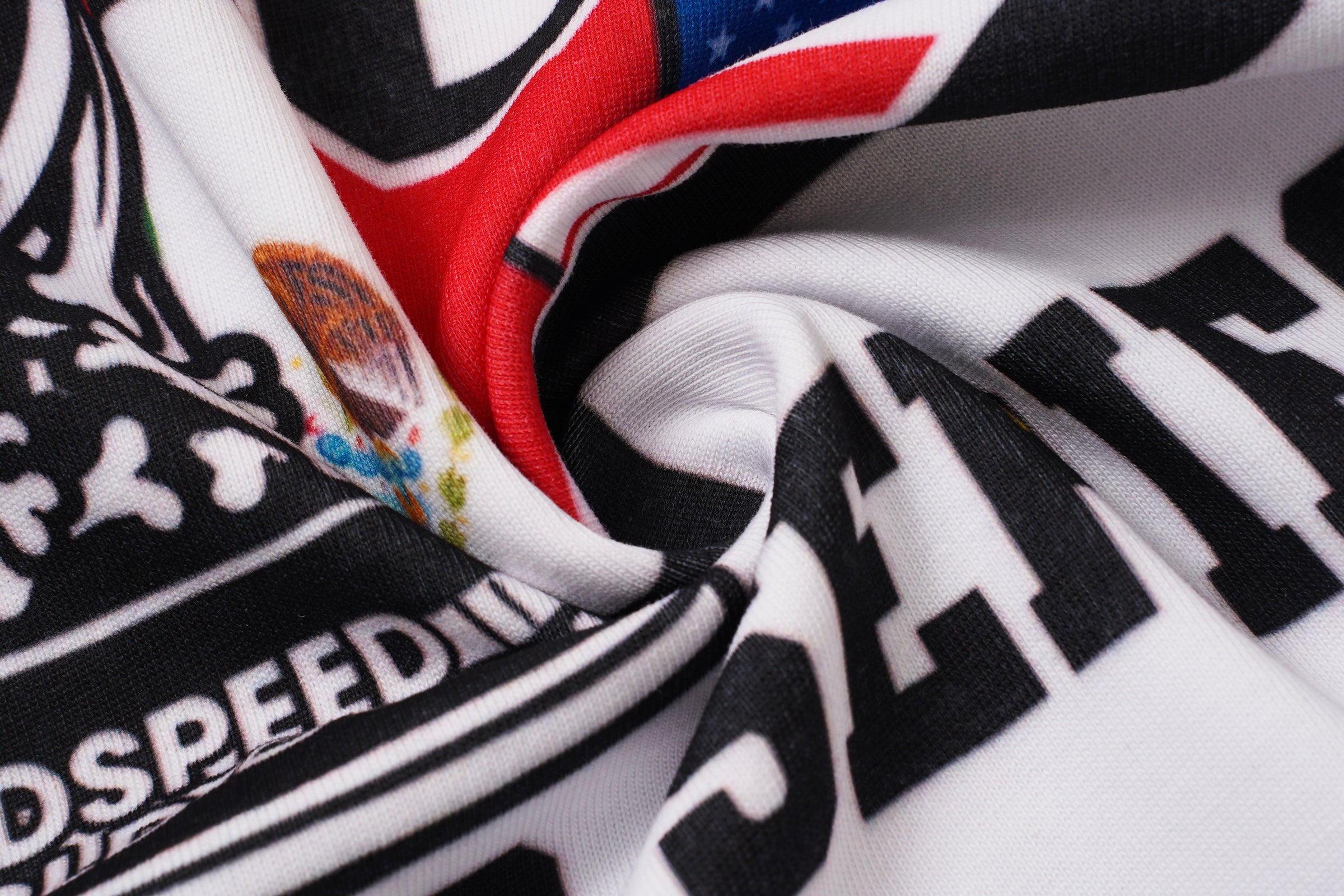 Godspeed World‑Cup Flag Print Raglan T‑Shirt
