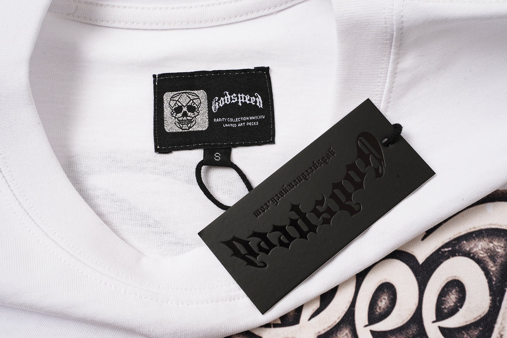 Godspeed Statue‑of‑Liberty White Sleeveless Tank Top