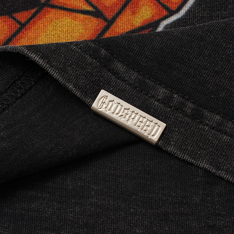 Godspeed Egyptian Skull Graphic T‑Shirt