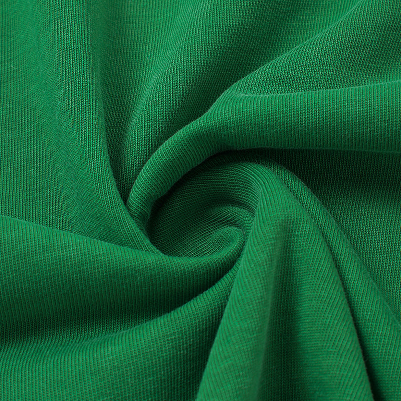 Godspeed Skull Print Green T‑Shirt