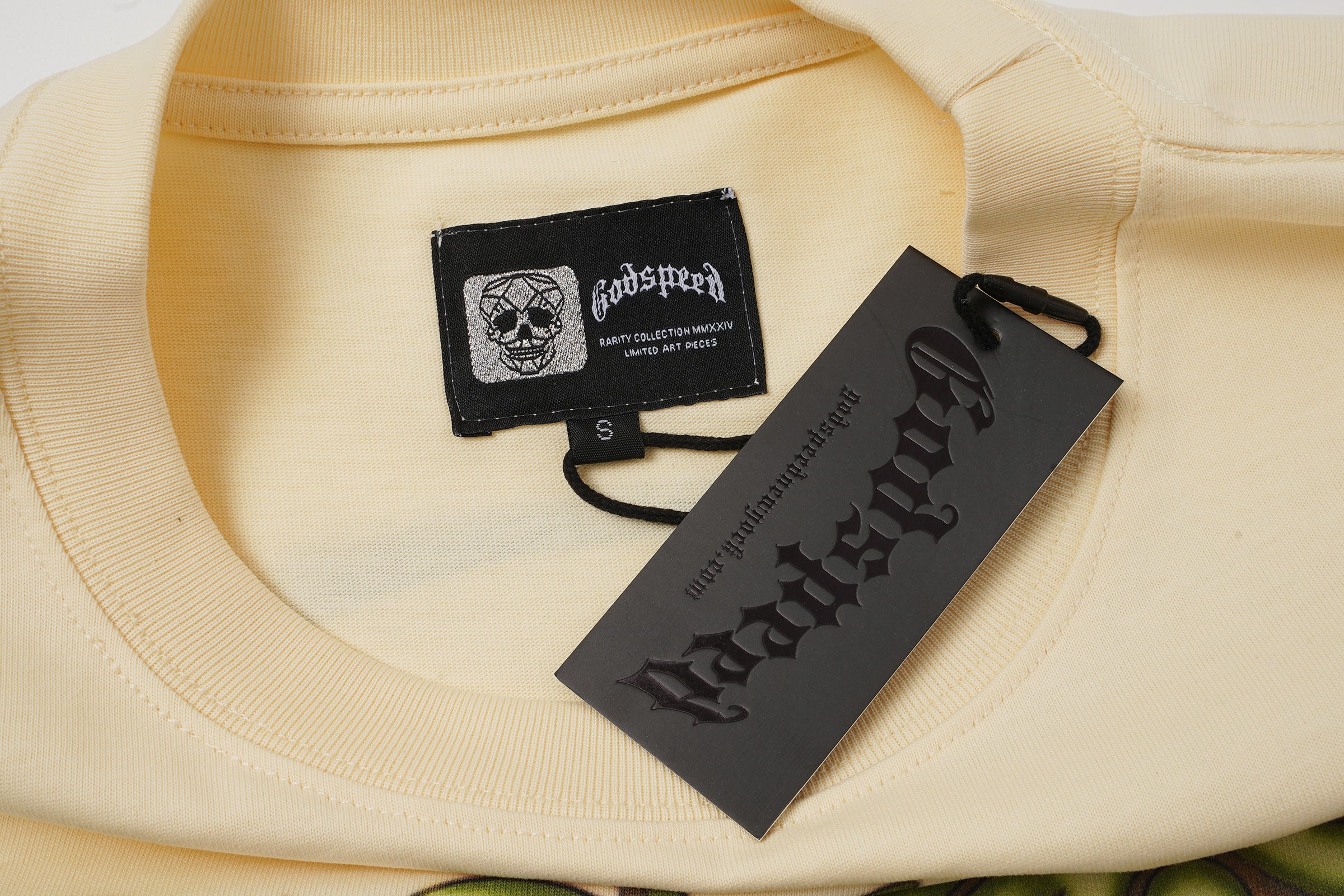 Godspeed Golf Skull Cream Graphic T‑Shirt