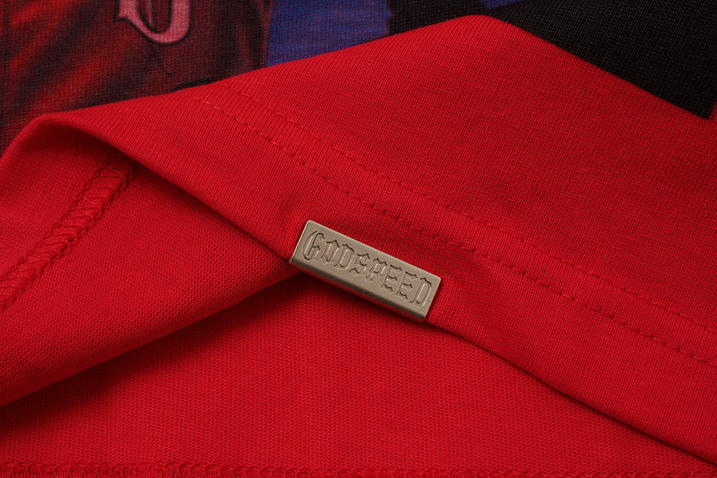 Godspeed Retro Figure Graphic Short‑Sleeve T‑Shirt