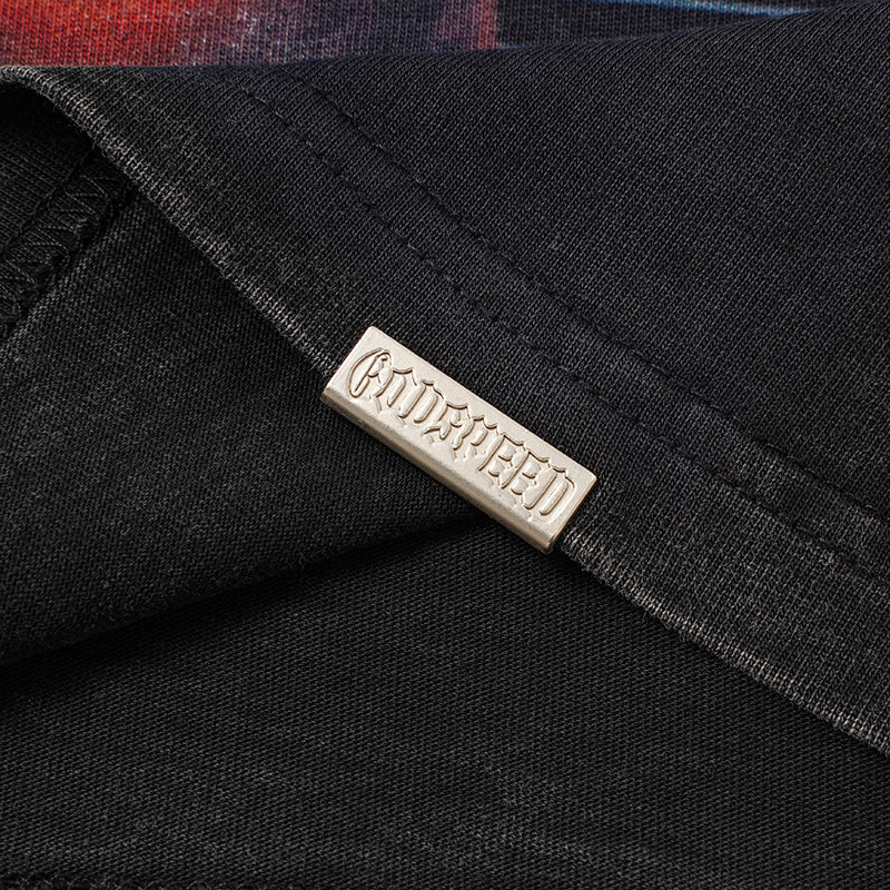 Godspeed Vintage‑Wash Car Landscape Graphic T‑Shirt