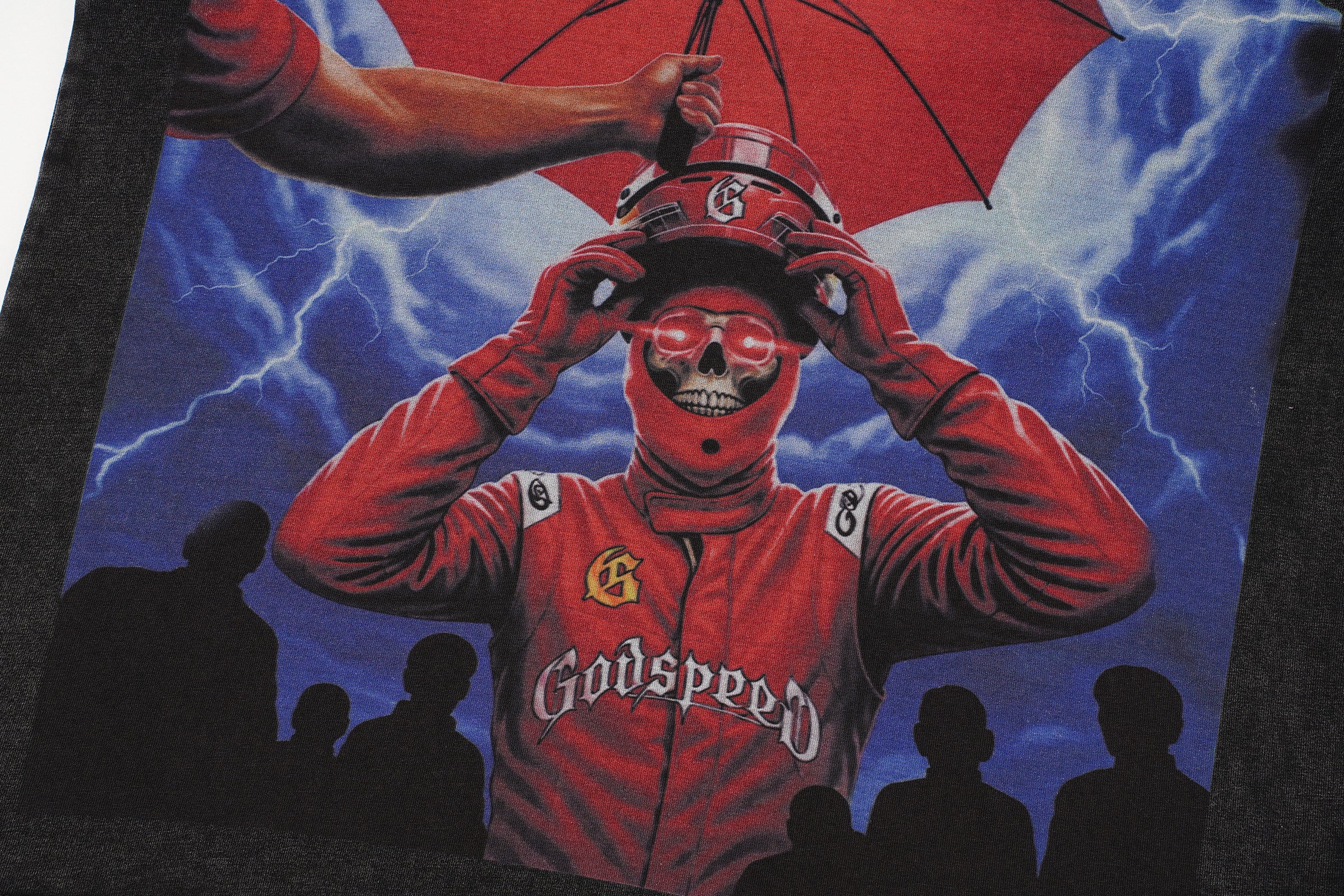 Godspeed Retro Figure Graphic Short‑Sleeve T‑Shirt