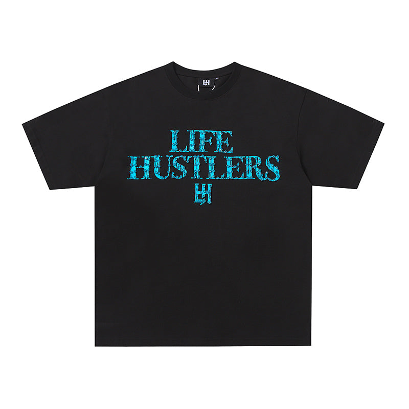 Life Hustlers H‑Logo Short Sleeve T‑Shirt
