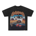 Godspeed Vintage‑Wash Car Landscape Graphic T‑Shirt