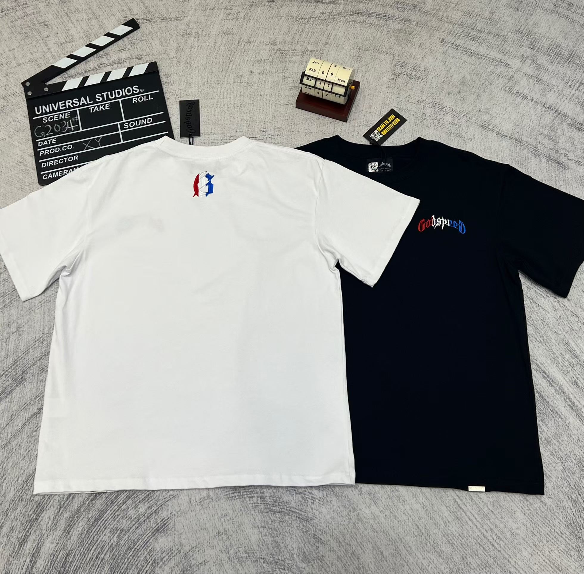 Godspeed Minimal Small‑Logo Basic T‑Shirt