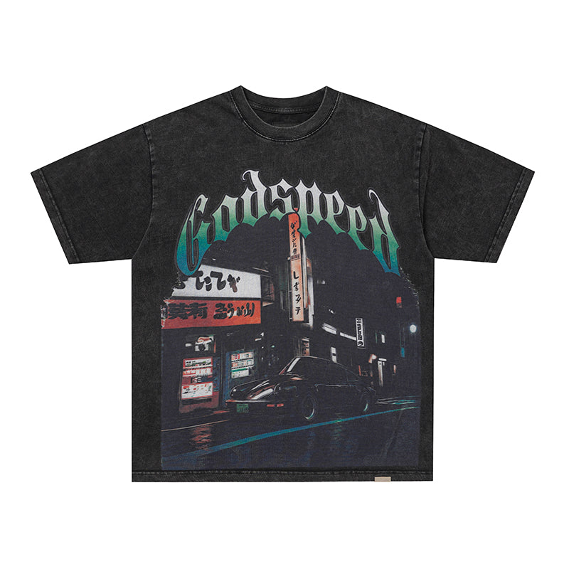 Godspeed City‑Scene Logo T‑Shirt