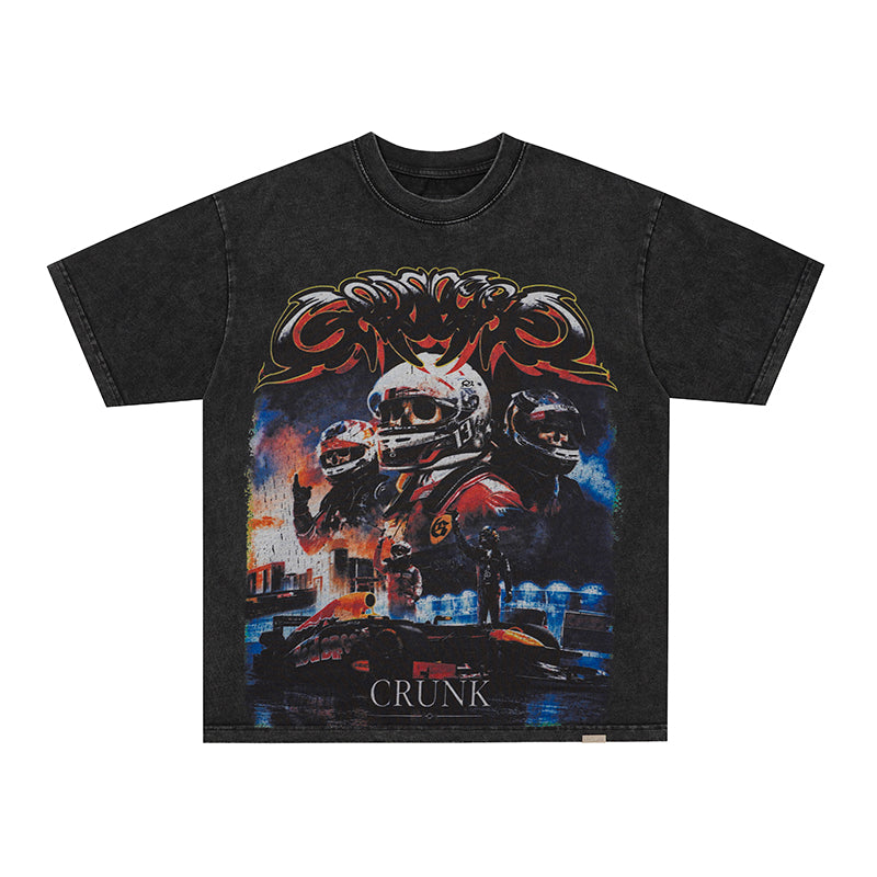 Godspeed Motorcycle Rider Graphic T‑Shirt