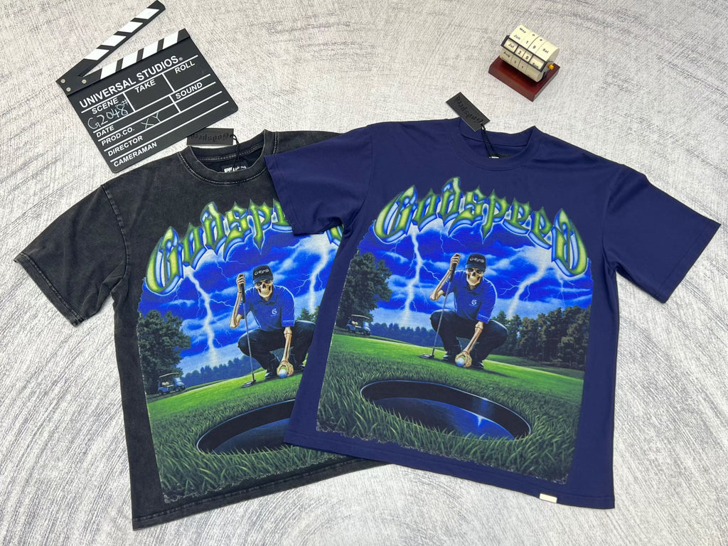 Godspeed Out Of Many One Landscape T‑Shirt