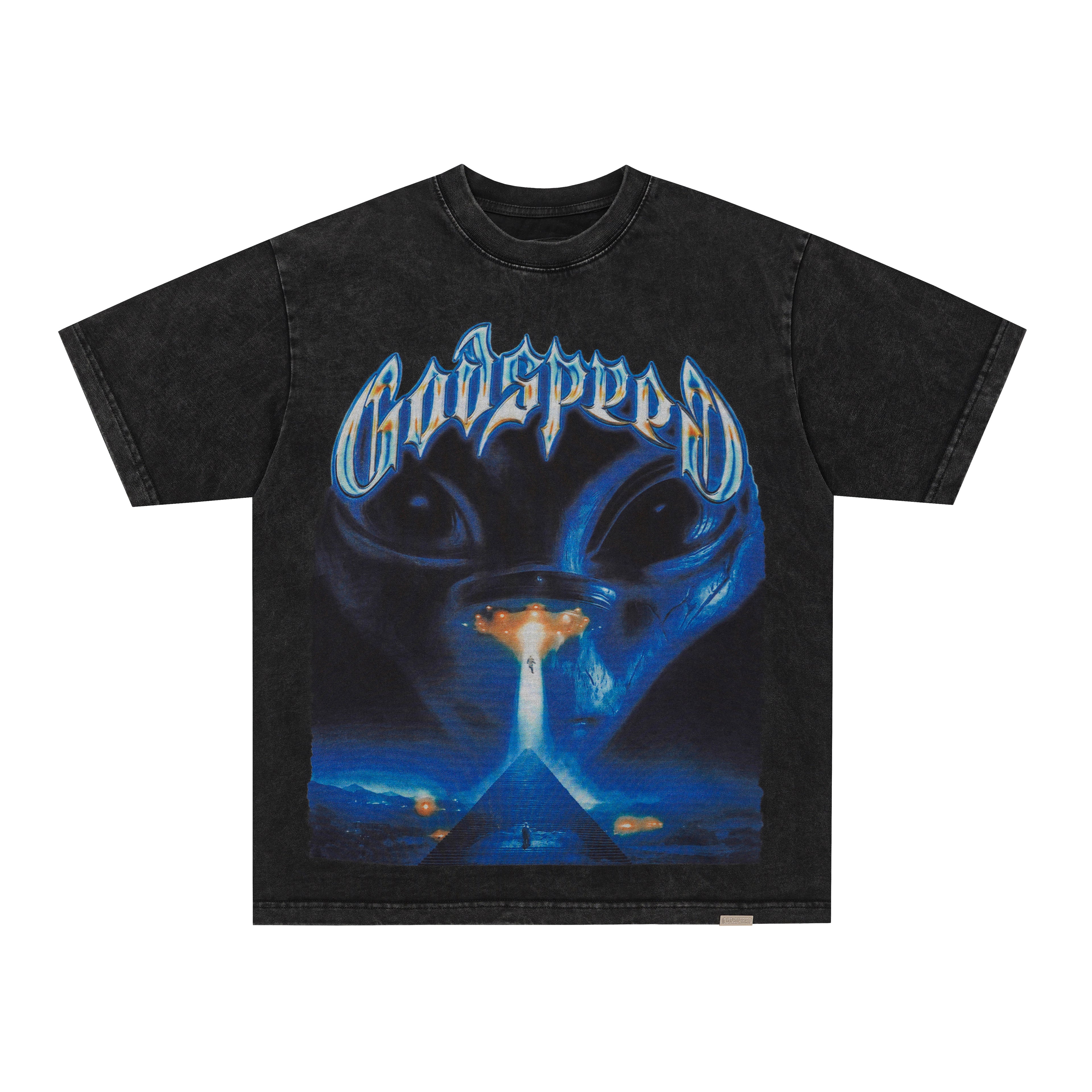 Godspeed Lightning Graphic T‑Shirt