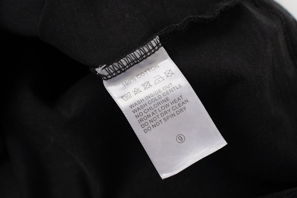 Godspeed Blue Skull Graphic Black T‑Shirt