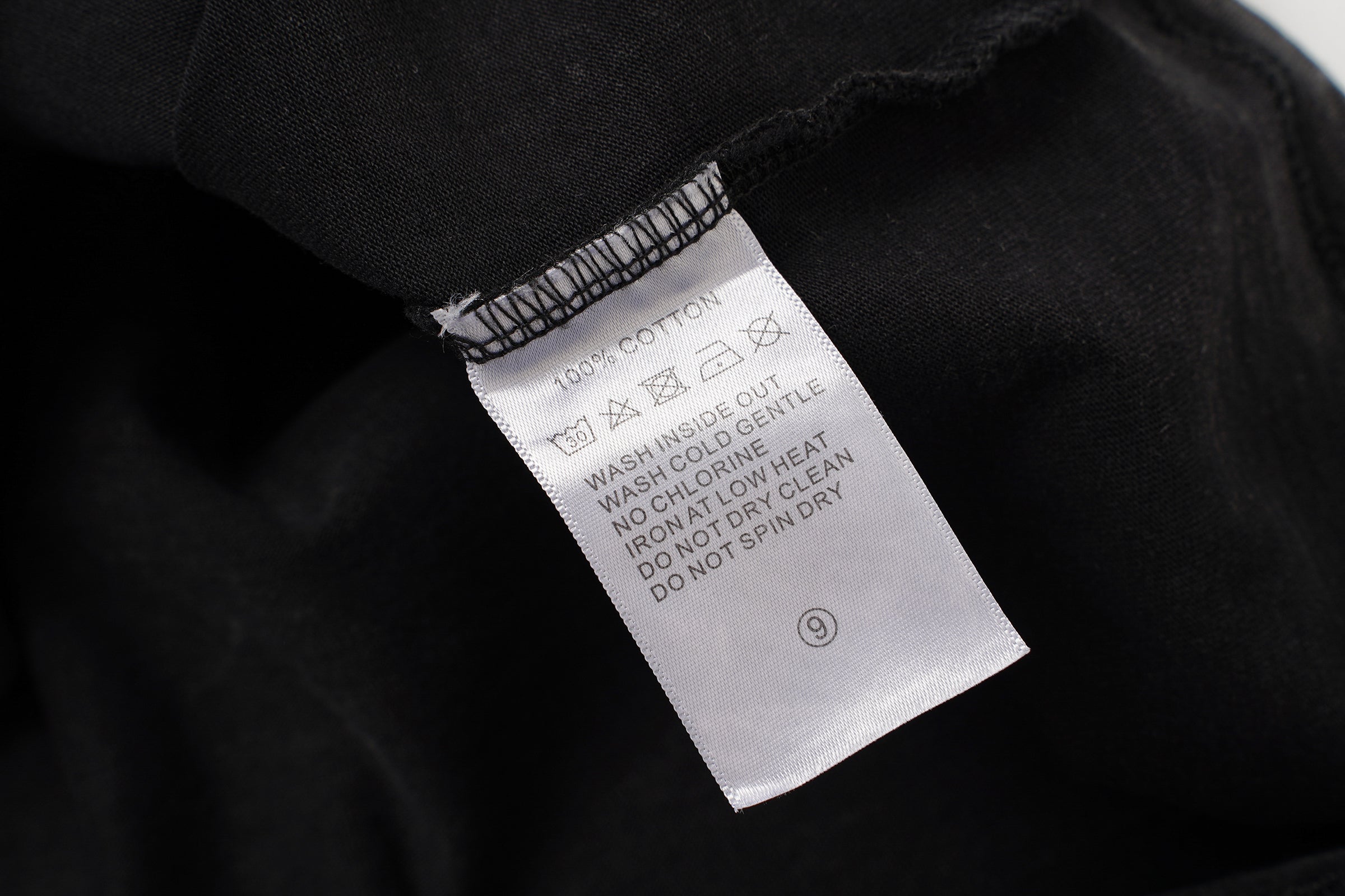 Godspeed Blue Skull Graphic Black T‑Shirt