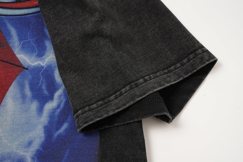 Godspeed Retro Figure Graphic Short‑Sleeve T‑Shirt