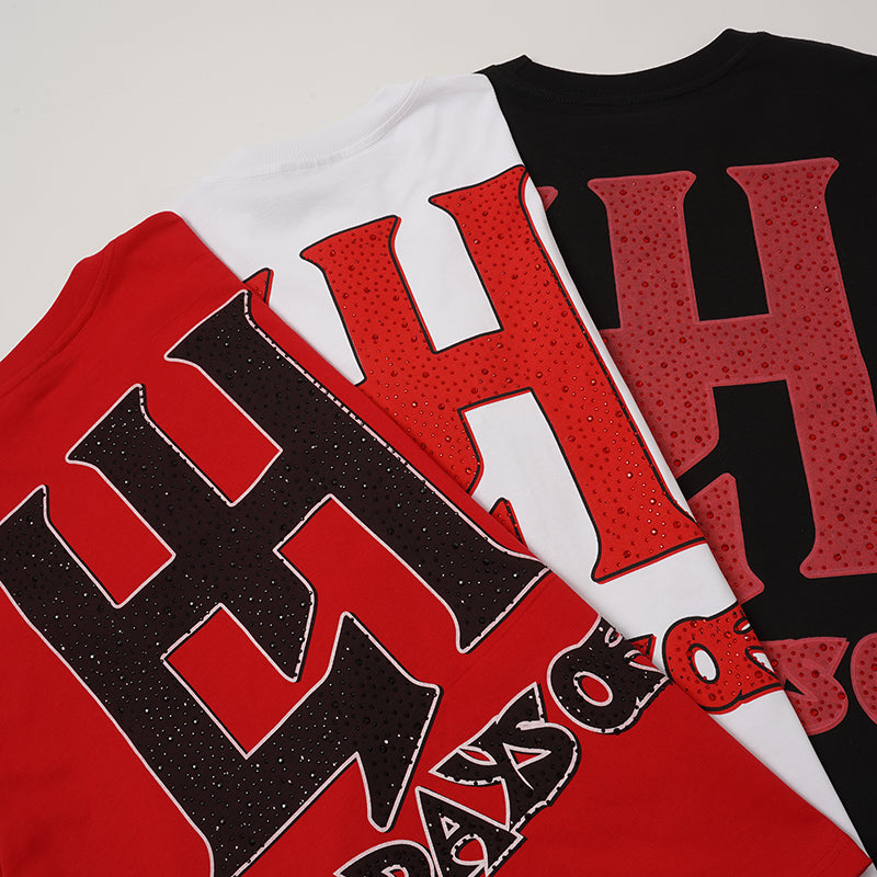 Life Hustlers Portrait Graphic 3‑Color T‑Shirt