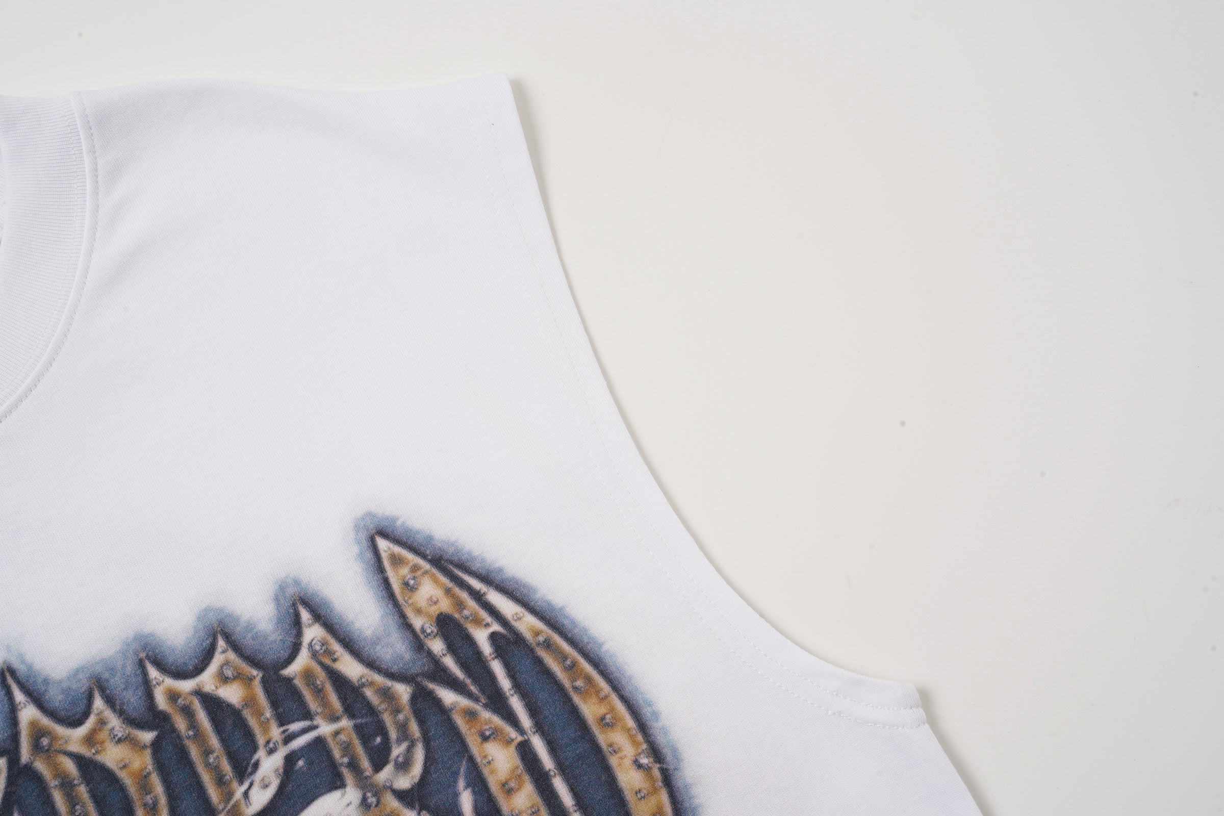 Godspeed Eagle Graphic White Tank Top