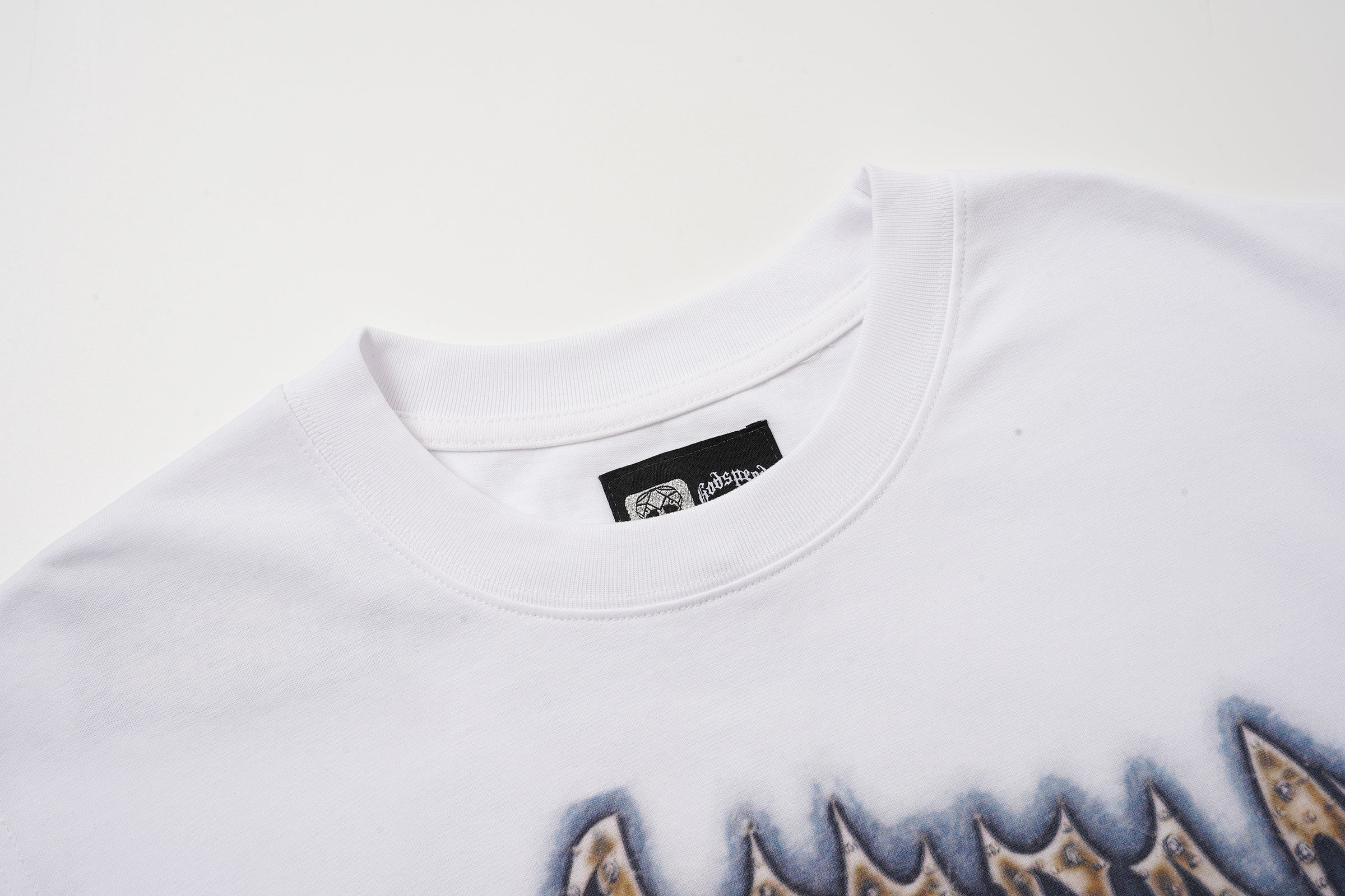 Godspeed Eagle Graphic White Tank Top