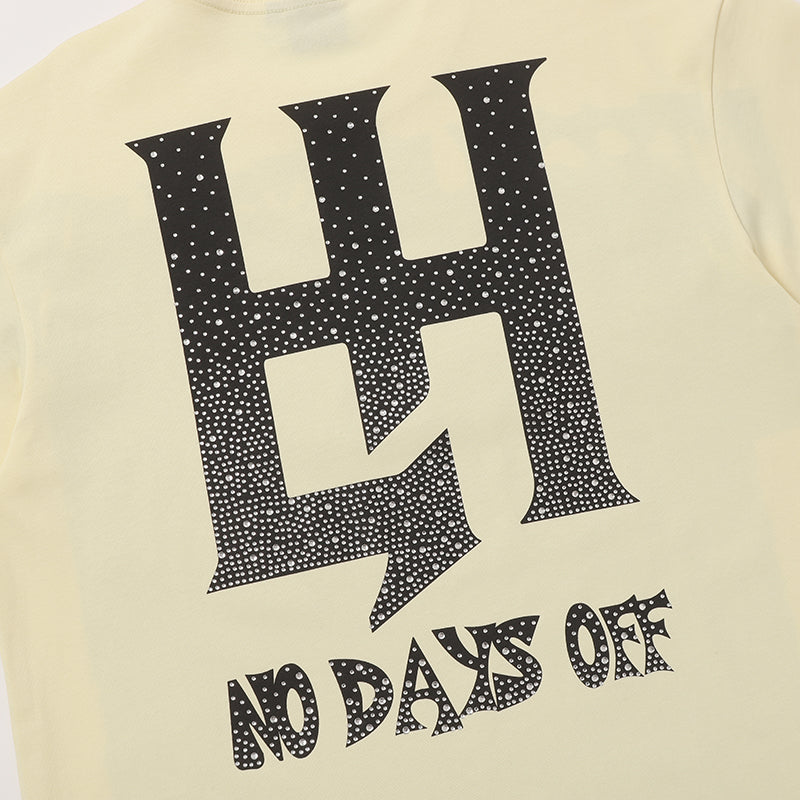 Life Hustlers Angel Portrait Graphic Cream T‑Shirt