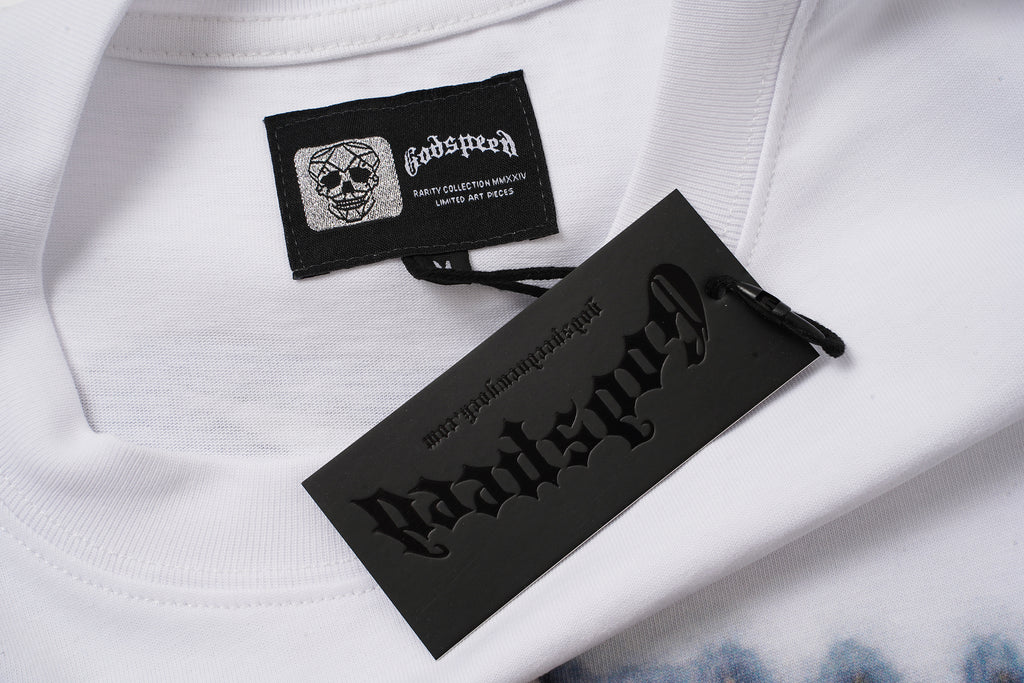 Godspeed Eagle Graphic White Tank Top