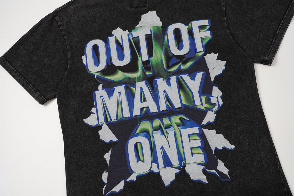 Godspeed Out Of Many One Graphic T‑Shirt
