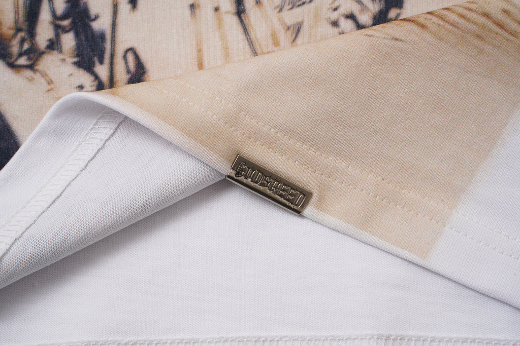 Godspeed Eagle Graphic White Tank Top