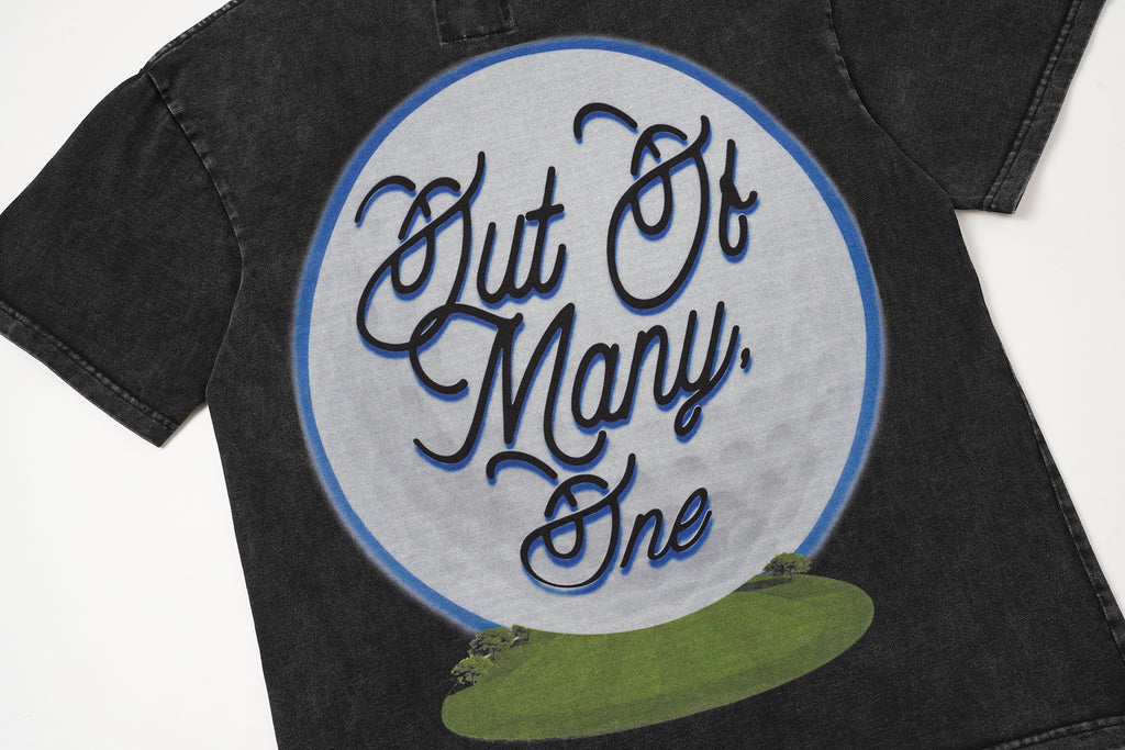 Godspeed Mountain Landscape Vintage Wash T‑Shirt