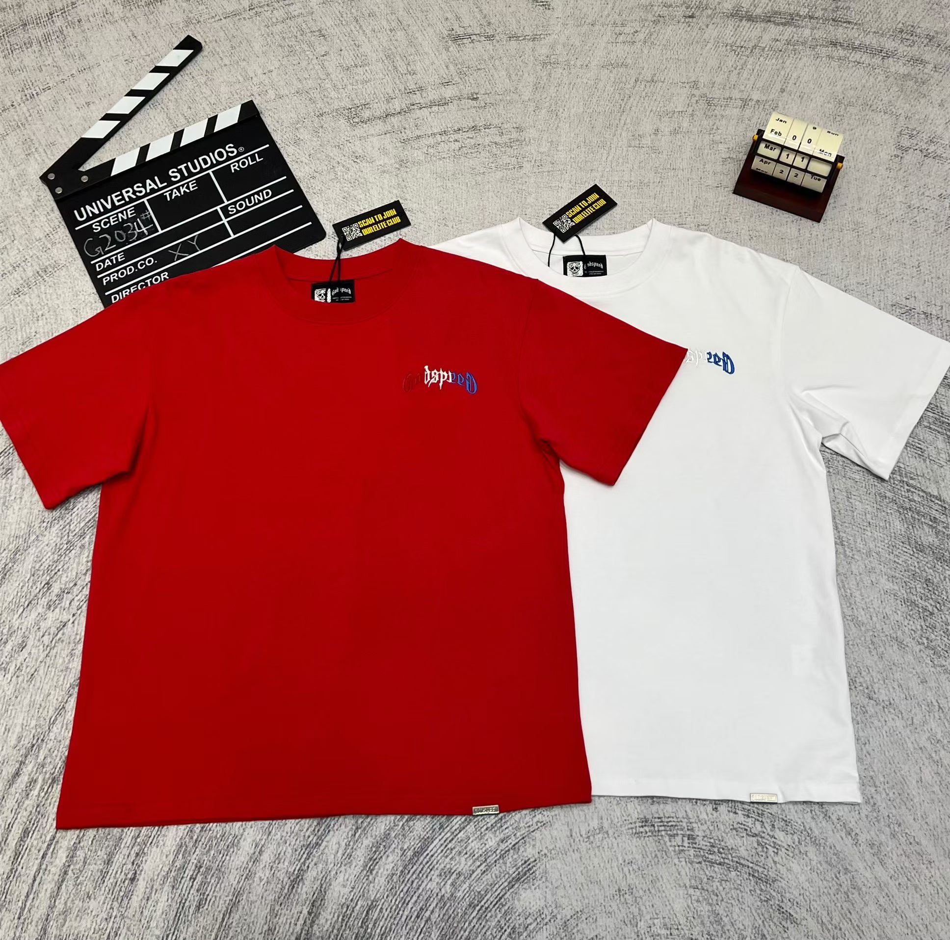 Godspeed Minimal Small‑Logo Basic T‑Shirt