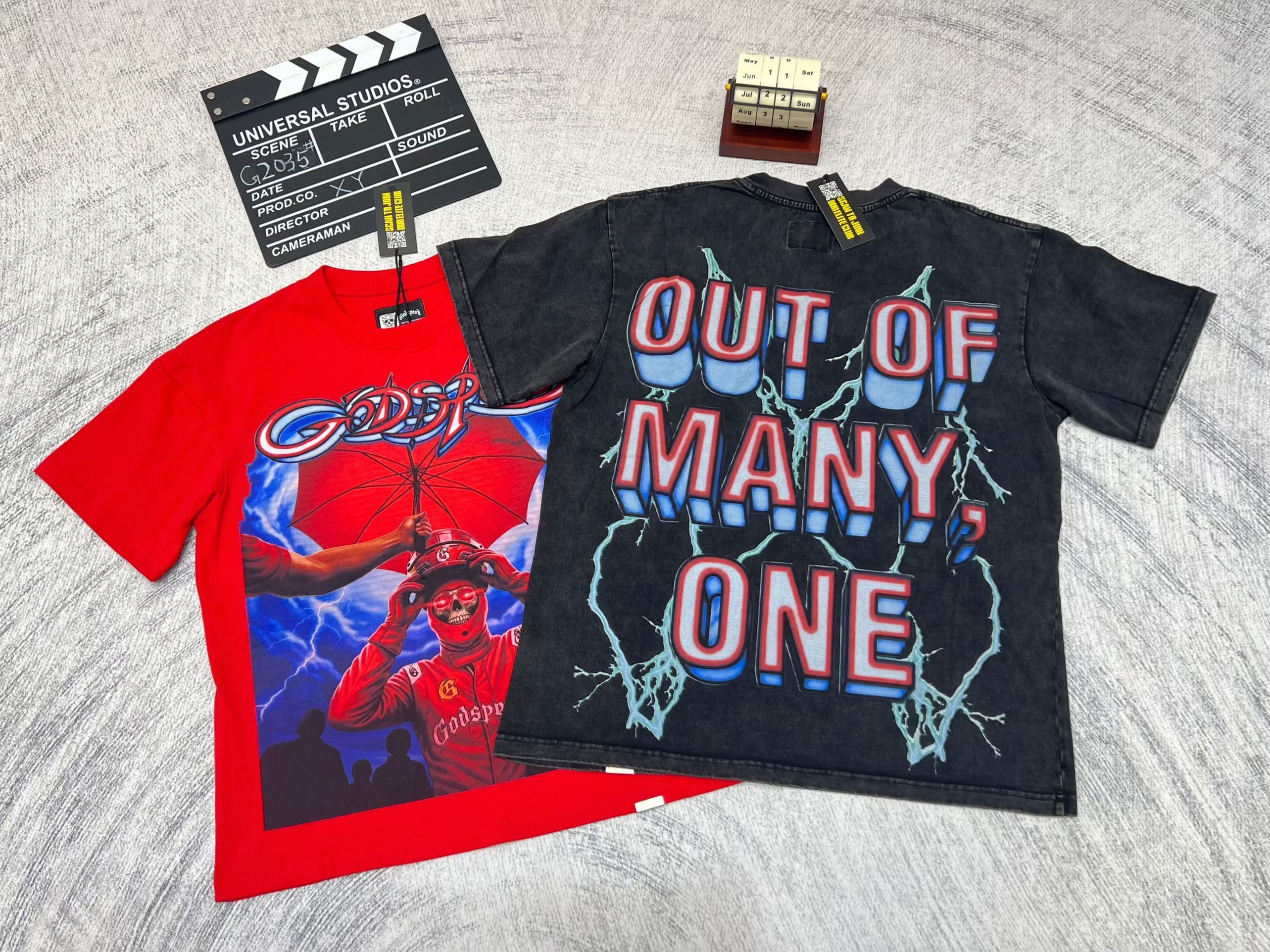 Godspeed Retro Figure Graphic Short‑Sleeve T‑Shirt