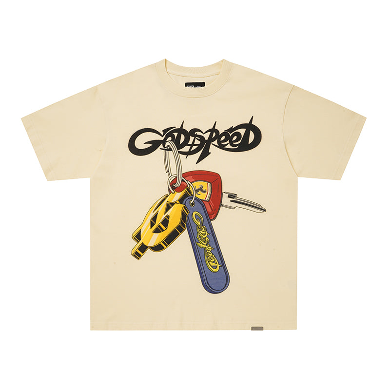 Godspeed Gun Graphic Short‑Sleeve T‑Shirt