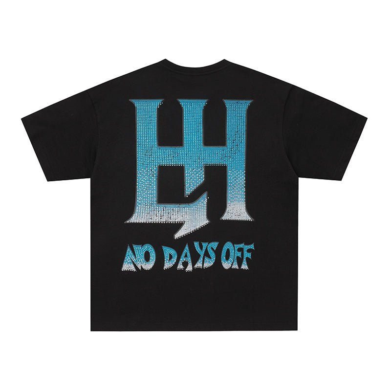 Life Hustlers Panther Graphic Two‑Color T‑Shirt