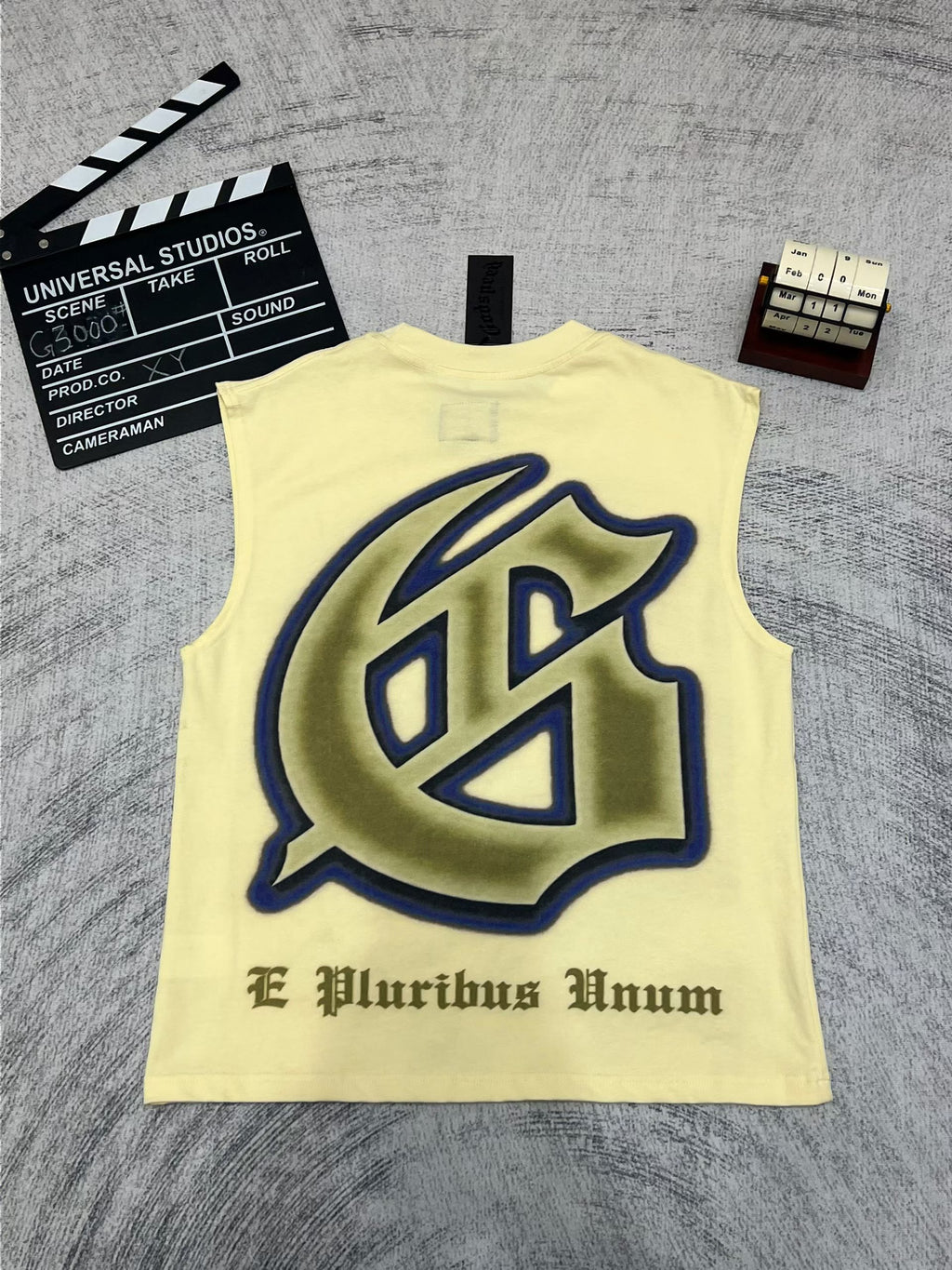 Godspeed Eagle Graphic Cream Tank Top