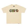 Godspeed Cream‑Colored Snake Skull Graphic T‑Shirt