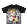 Life Hustlers Praying Angel Graphic Black Tee
