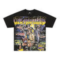 Life Hustlers Vintage Art Graphic Black T‑Shirt
