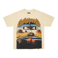 Godspeed Cream‑Tone Vintage Car Graphic T‑Shirt