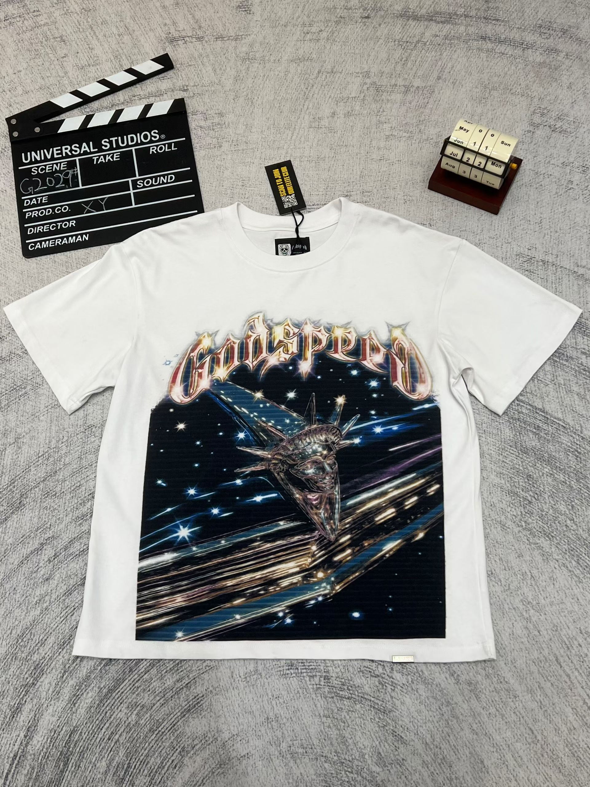 Godspeed Multi‑Style Galaxy Graphic T‑Shirt