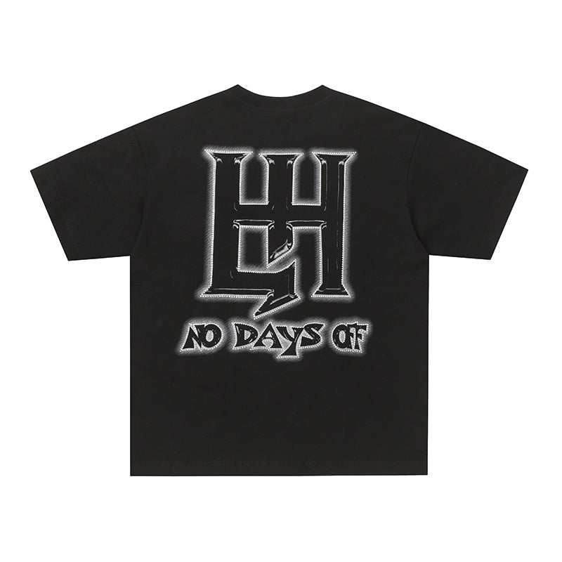 Life Hustlers Black Panther Graphic Black T‑Shirt