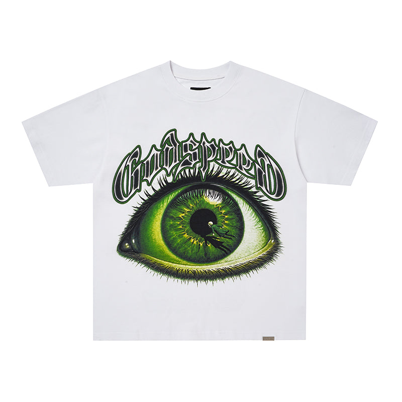 Godspeed Green‑Eye Graphic T‑Shirt