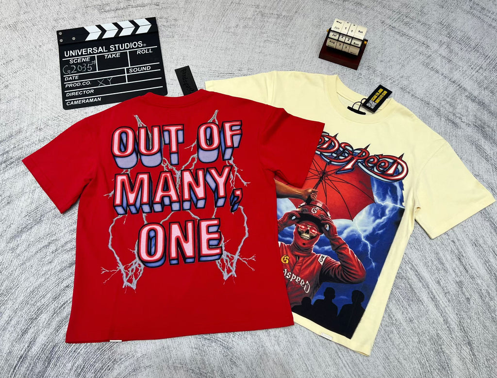 Godspeed Retro Figure Graphic Short‑Sleeve T‑Shirt
