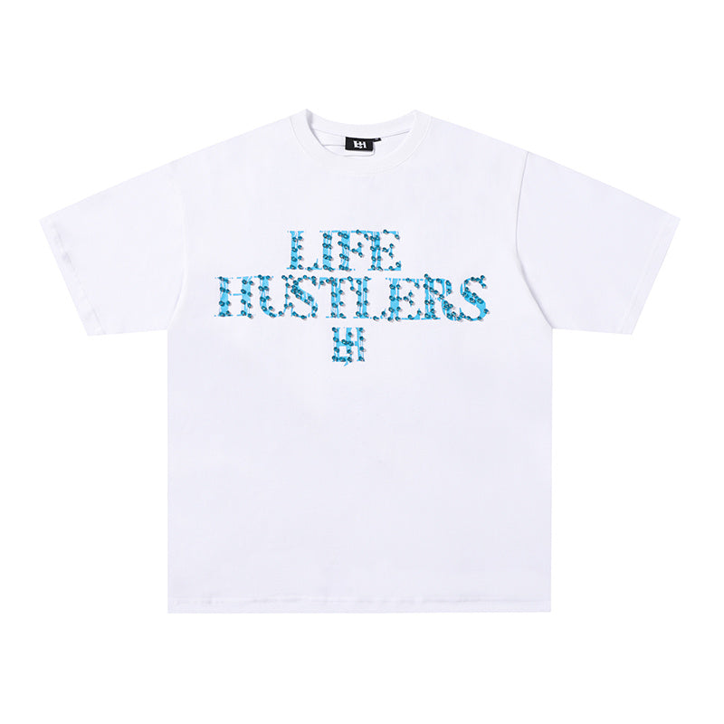 Life Hustlers H‑Logo Short Sleeve T‑Shirt
