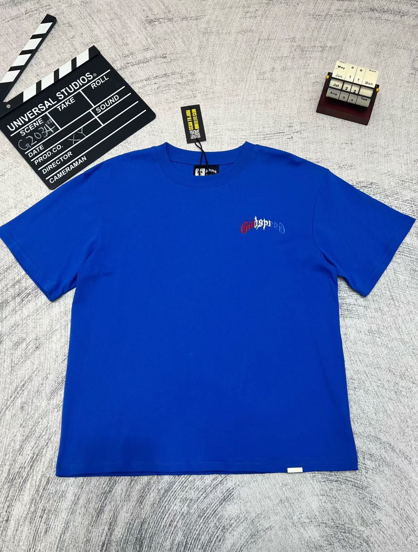 Godspeed Minimal Small‑Logo Basic T‑Shirt