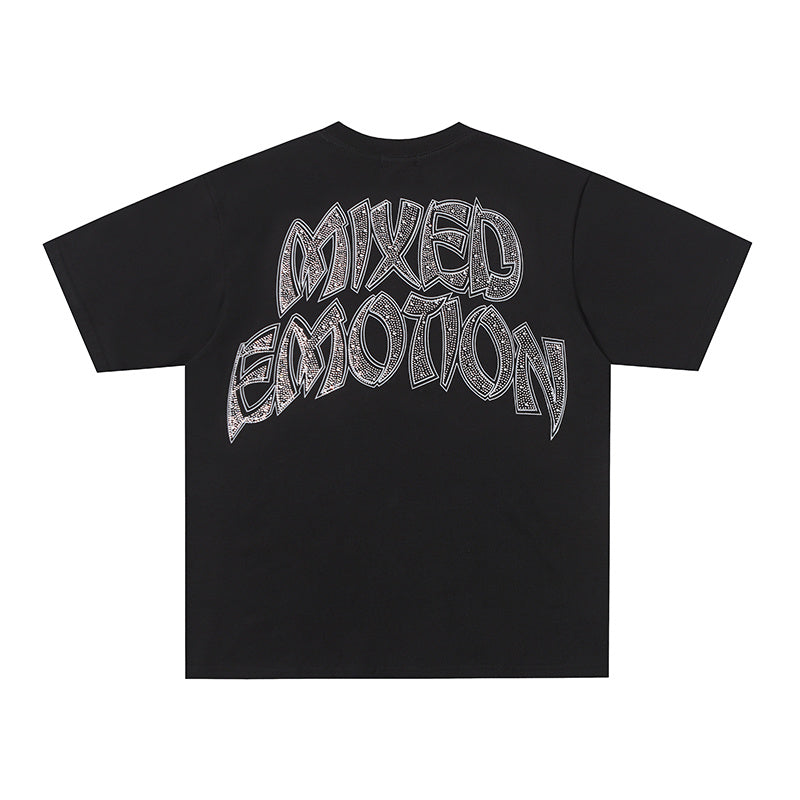 MIXED EMOTION Angel Archer Graphic 2‑Color T‑Shirt