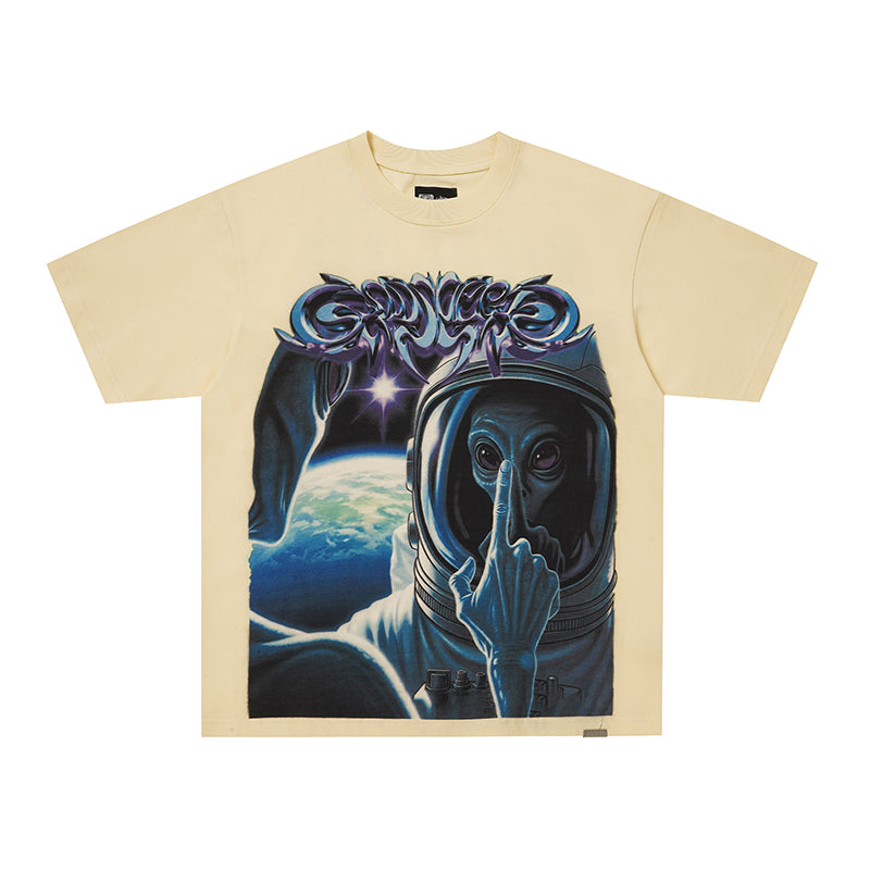Godspeed Astronaut Graphic T‑Shirt